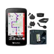 Bryton Rider S800 Sensor Bundle 3.4 Inch Color LCD Touchscreen GPS Bike/Cycli...
