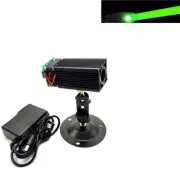 Green Dot 520nm 1000mw Fat Beam Warning Laser Diode Module 12V w/ Holder