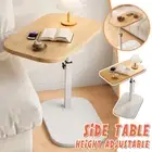 Adjustable Small C Shaped Side Table for Sofa Modern End Table Height Adjustable