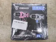 Deko DJCD08XL02 - 8V Cordless Drill; 3/8” Chuck Size, New
