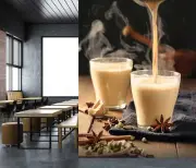 3D Pearl Tea G002 Bubble Tea Milk Tea Shop Wallpaper Wall Murals Self-adhesive
