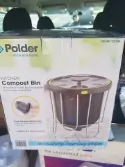 InHome Composting Bins Kitchen Composter-Flexible Silicone Bucket Inverts For No