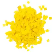 Square Paper Confetti Table Scatters - Yellow