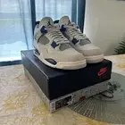 Size 13 Men - Air Jordan 4 Retro 2024 “Military Blue”.