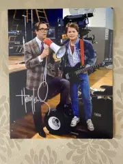 Huey Lewis Signed 8 X 10 Photo COA Back To The Future