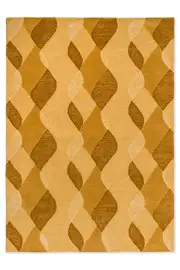 Brink & Campman 098206 Decor Riff Straw In Yellow Rug