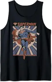 [DC Comics] Superman Posed Pop Art Poster Tank Top