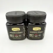 2 PACK Comvita Raw Manuka Honey UMF 5+ (MGO 83+) 8.8 oz (250g) EXP 2/27