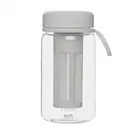 Cold Brew Coffee Maker Travel Tumbler with Soft Silicone Handle Portable1923