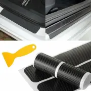 60cm 40cm Carbon Fiber Car Sticker Sill Door Scuff Anti Scratch Protection Tape (for: Daihatsu)