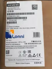 6SE6440-2UC21-5BA1 6SE6 440-2UC21-5BA1 New Siemens MICROMASTER 440 1.5kW