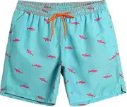 Dissolving Swim Trunks Prank Bachelor Beach For Your Bro Lose His Swim Shorts In The Swimming Pool (get It) New Arrival Peacock Blue Large