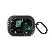 AirPods Pro 2 Bounce Case Fish Abyssal Monster and bioluminescent Sea Creatures on Deep Ocean Zone