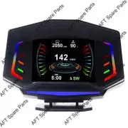 Car Hud OBD2+GPS Head Up Display Smart Gauge Digital Odometer LCD Display Meter
