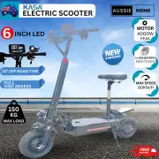 KASA Electric Scooter Foldable 4000W 48V Off Road Tyre E-Scooter Brushless T1Pro