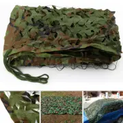 Camouflage Net Camo Netting Camping Shooting Hunting Army Hide Woodland Cover¢❉