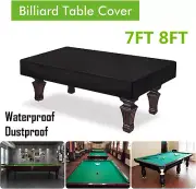 7/8/9ft Outdoor Billiard Table Dust Cover Pool Table Protector Waterproof Cap