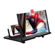 12" Mobile Cell Phone Screen Magnifier HD Video Amplifier Stand Black or Red