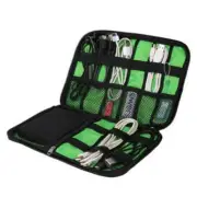 Waterproof Outdoor Travel Kit Nylon Cable Holder Bag Electronic Accessories USB