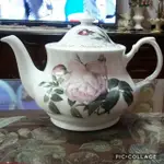 英國骨瓷ROY KIRKHAM茶壺(二手）