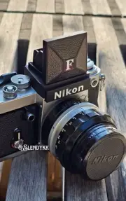 3D Printed Waist Level Viewfinder DW1 WLVF for Nikon F2 Cameras with Magnifier