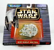 Star Wars Micro Machines Millennium Falcon Die-Cast Metal Galoob 1997 MINT