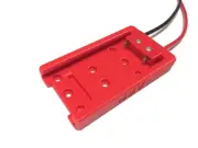 Red battery adapter for Ryobi 40V 10AWG wire power connector robotics