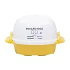 KURIHARAHARUMI Boiled Egg Maker 2 Slot Cooker Microwave Made in Japan NEW