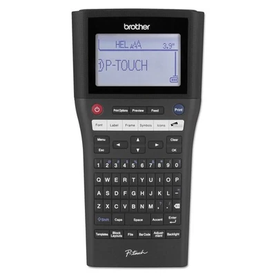 P-touch, PTH500LI, PC-Connectable Label Maker, Rechargeable Portable Labeler,...