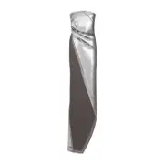 [Rick Owens] Rick Owens-Grey Dust Pearl Sequinned Long Top-Donna 38 IT