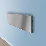 Stainless Steel Wall Mounted Folding Table, Fold Down Wall Desk, Drop-Leaf Floating Table Hanging Computer Desk Invisible Workbench for Study Bedroom Bathroom Balcony(120x30cm/48x12in)