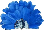 Qianly Indian Hat Feather Headdress Decorative Headpiece for Stage Show Fancy Dress