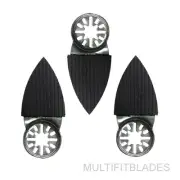 3 x Oscillating Tool Finger size Sanding Pads-fits older Fein Multimaster models