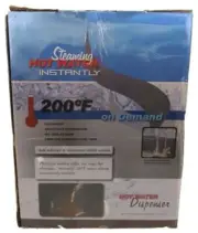 200° Instant on Demand Hot Water Dispenser Dispenser & Faucet Polished Chrome