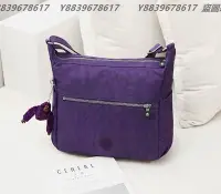 在飛比找Yahoo!奇摩拍賣優惠-Kipling 猴子包 K10623 紫色 休閒 旅行 拉鍊