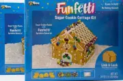 Bee (11-PACK) Funfetti Sugar Cookie Link & Lock Gingerbread Cottage Kit 24 oz