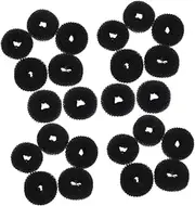 Happyyami 24pc Set Donut Bun Maker Boys and Girls Women Hair Styling Tool Create Buns Braids Efficiently