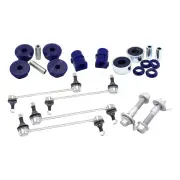 Front + Rear SuperPro Suspenison Bush Kit for Holden Barina XC 2000-2005