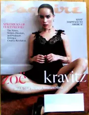ESQUIRE Magazine SEPTEMBER 2024 with ZOE KRAVITZ on cover BRAND NEW