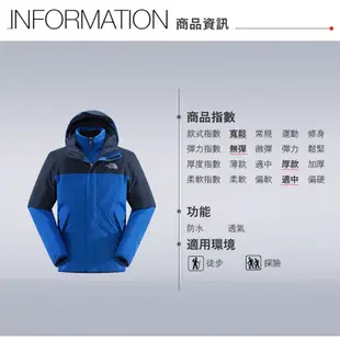 【THE NORTH FACE】男 GT 羽絨兩件式外套 亞版S~3XL 北臉保暖外套 GORE-TEX夾克 CTS2