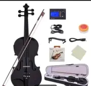 Glarry GV102 4/4 Violín de Madera Maciza con Estuche, Arco, Cuerda