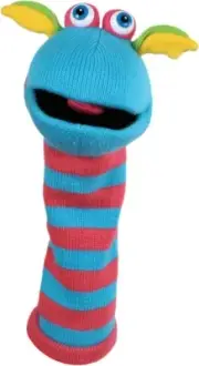 The Puppet Company knitted puppet - Scorch