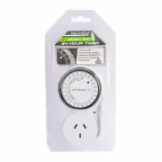 Easy Start 24 Hour Programmable Mechanical Timer with Auto Switch ON & OFF