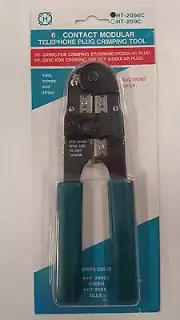 RJ11 Modular Crimp tool Cut strip and crimp HT-2096C