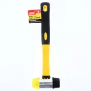 2in1 Mallet Rubber and Metal Head With Fibreglass Handle Handy Hardware 40mm