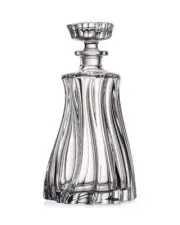 Decanter Whiskey Vodka Cognac Water Carafe 23 oz/ 700 ml Bohemia Crystal Glass