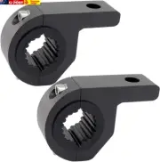 Motorcycle Mounting Bracket 2Pcs 0.75" 1" 1.25" Horizontal Bull Bar Mounting Bra