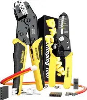 Crimping Tool For JST Electrical Connectors - Ratcheting Wire Crimper - Crimping