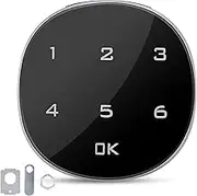 Electronic Code Lock, Touch Screen Digital Cabinet Password Lock for Mailbox File Sauna Drawer Easy to Install