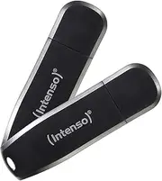 Intenso Speed Line 2 x 128 GB Memory Stick USB 3.2 Gen 1x1 Black